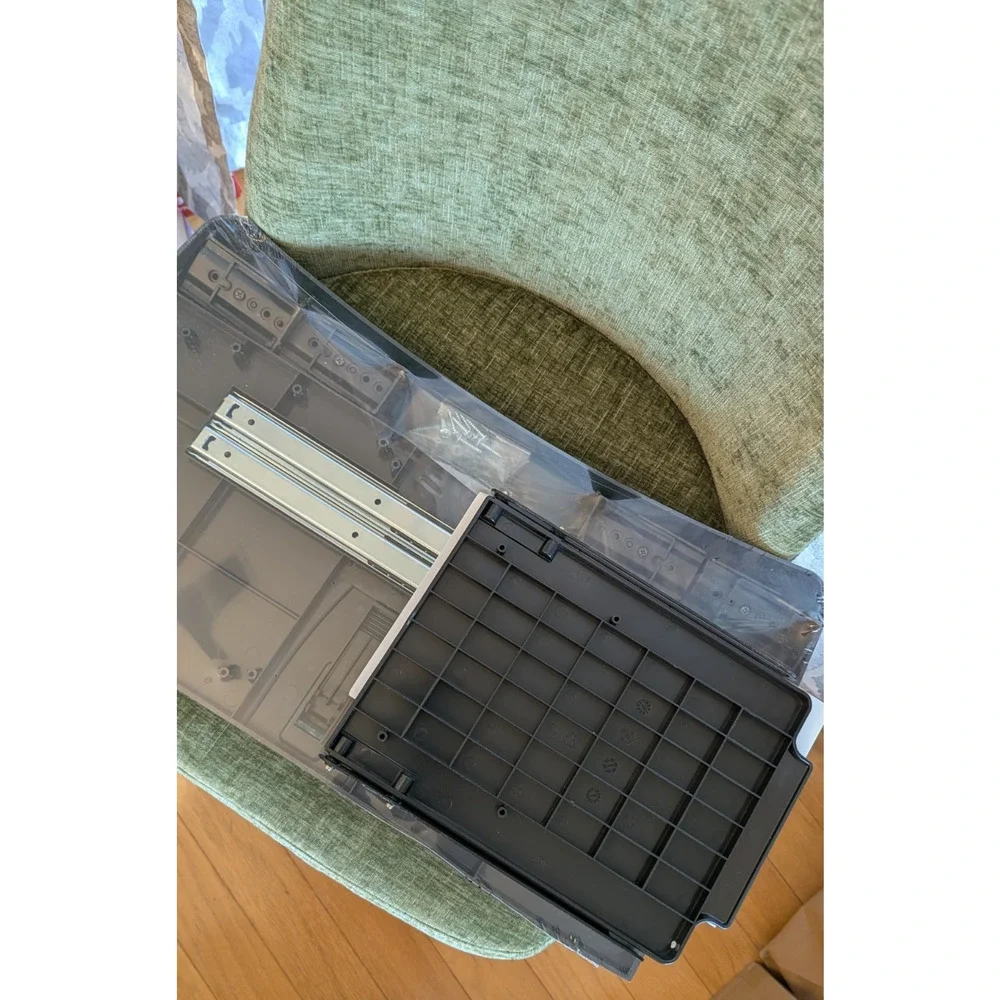 Fellowes Office Suites Adjustable Keyboard Drawer, Black